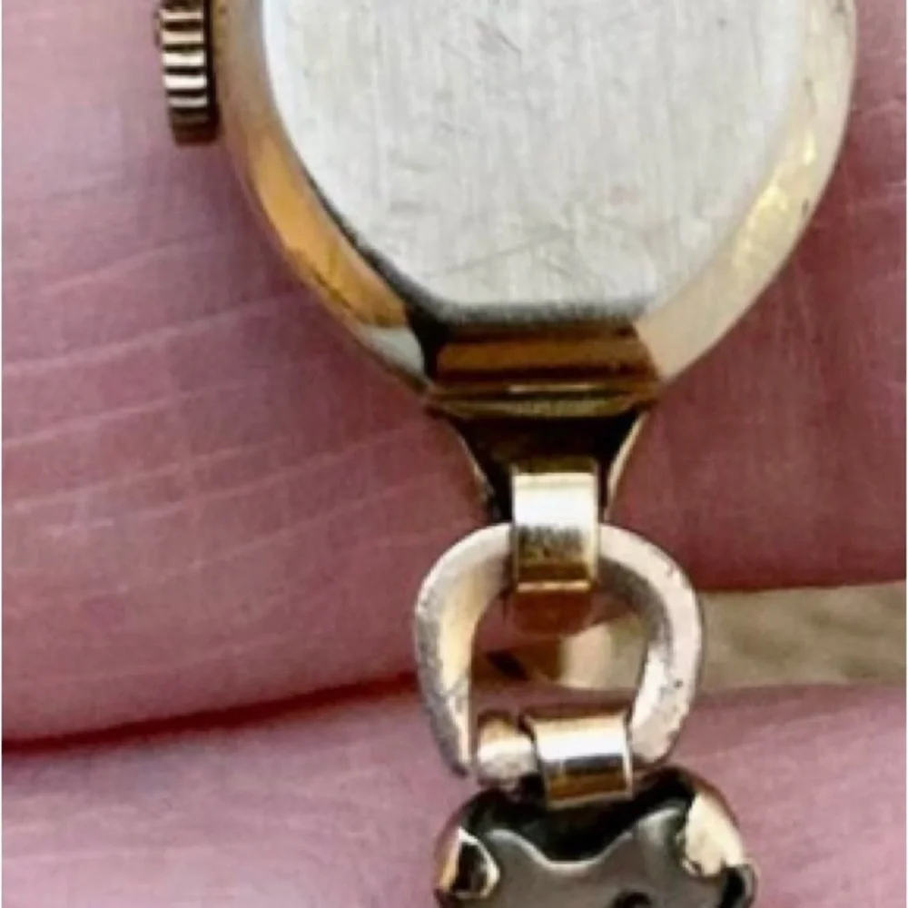 Vintage gold benrus ladies watch